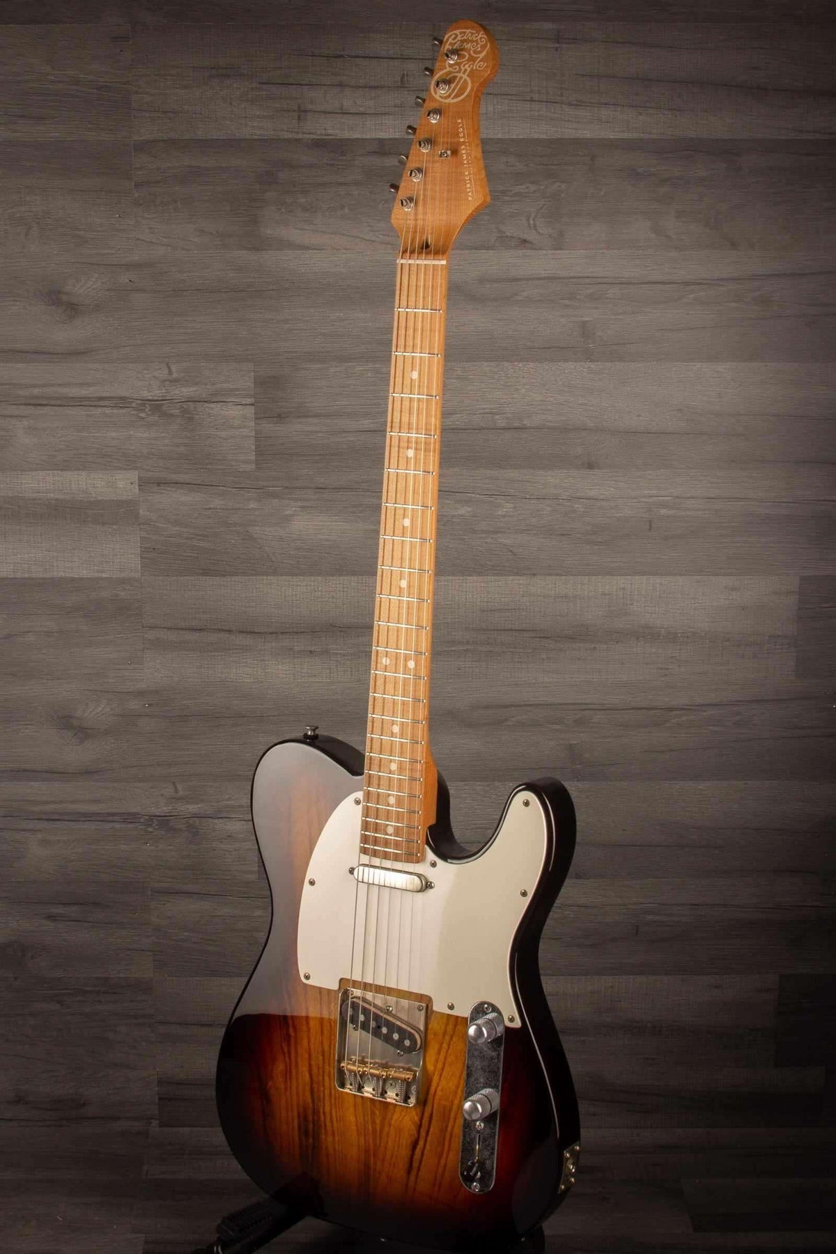 Patrick James Eggle Oz-T Electric Guitar - Vintage 2 tone burst - MusicStreet