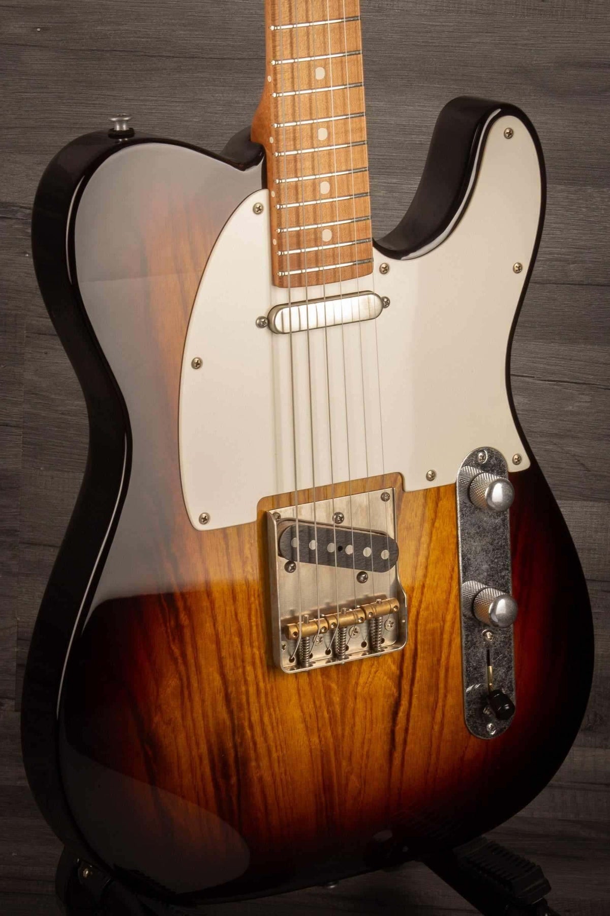 Patrick James Eggle Oz-T Electric Guitar - Vintage 2 tone burst - MusicStreet