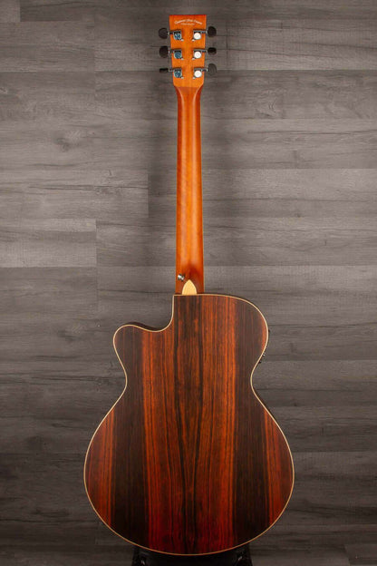 B Stock - Tanglewood DBT SFCE AEB - Exotic Ebony Electro Acoustic Guitar