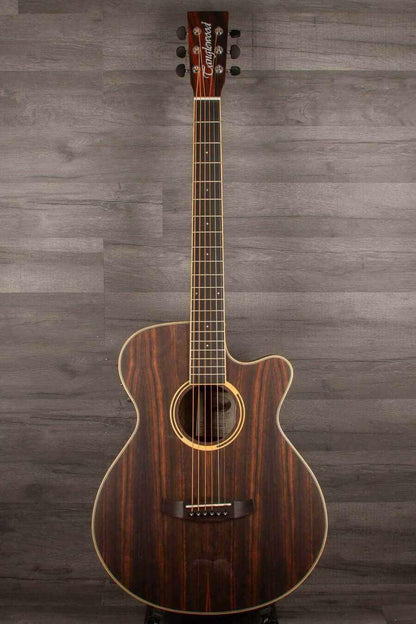 B Stock - Tanglewood DBT SFCE AEB - Exotic Ebony Electro Acoustic Guitar
