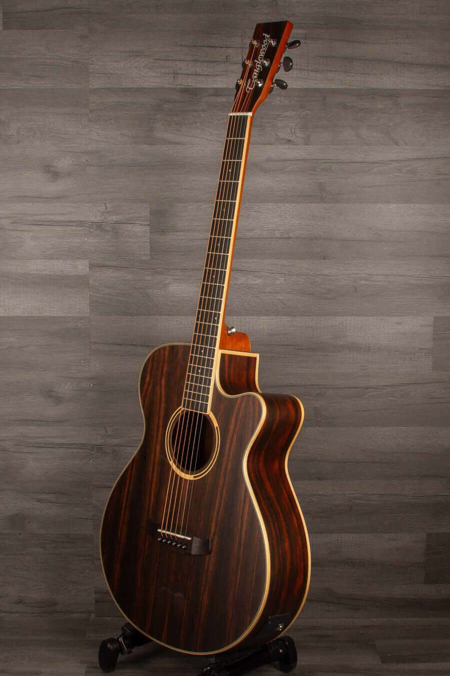 B Stock - Tanglewood DBT SFCE AEB - Exotic Ebony Electro Acoustic Guitar