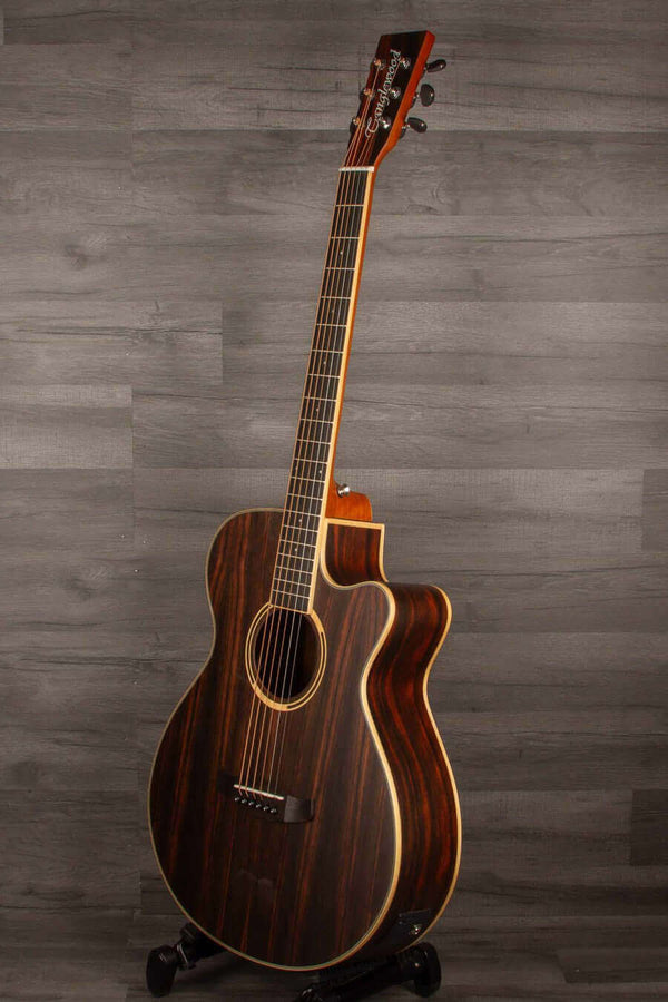 B Stock - Tanglewood DBT SFCE AEB - Exotic  Ebony Electro Acoustic Guitar