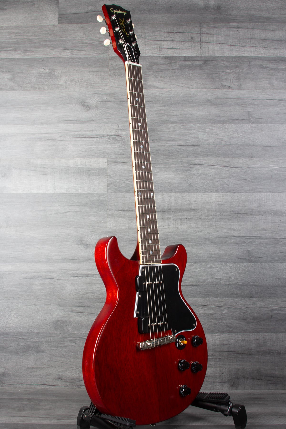 Epiphone Inspired By Gibson Custom 1960 Les Paul Special Double Cut Cherry Red