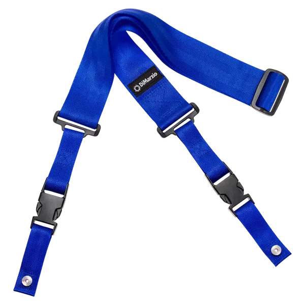 Dimarzio ClipLock® Quick Release Guitar Strap 2" nylon, blue