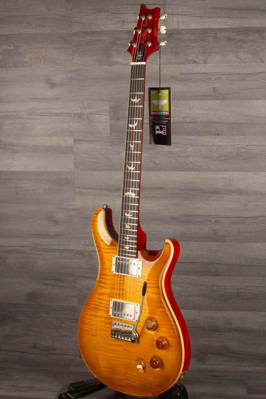 PRS DGT - McCarty Sunburst - Rosewood, Flame Maple, Bird Inlays s#0364741
