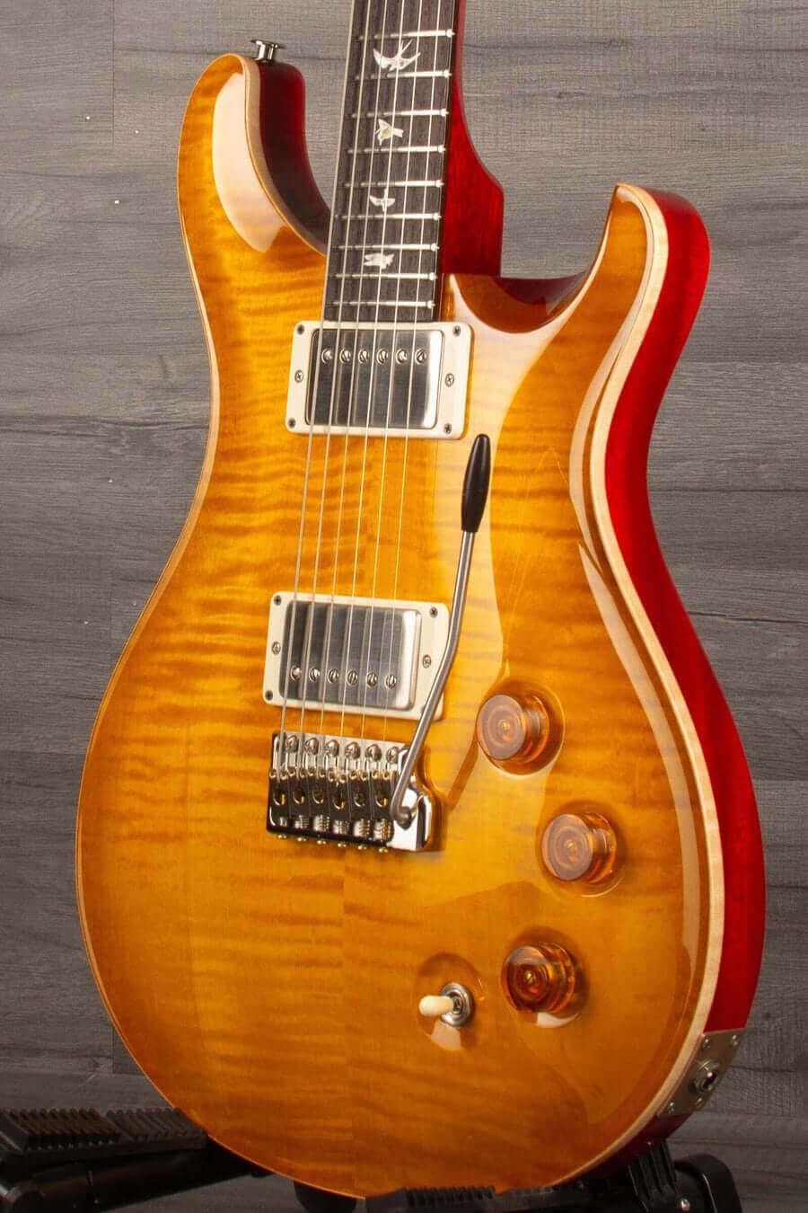 PRS DGT - McCarty Sunburst - Rosewood, Flame Maple, Bird Inlays s#0364741