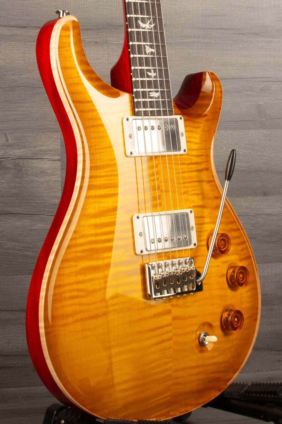 PRS DGT - McCarty Sunburst - Rosewood, Flame Maple, Bird Inlays s#0364741