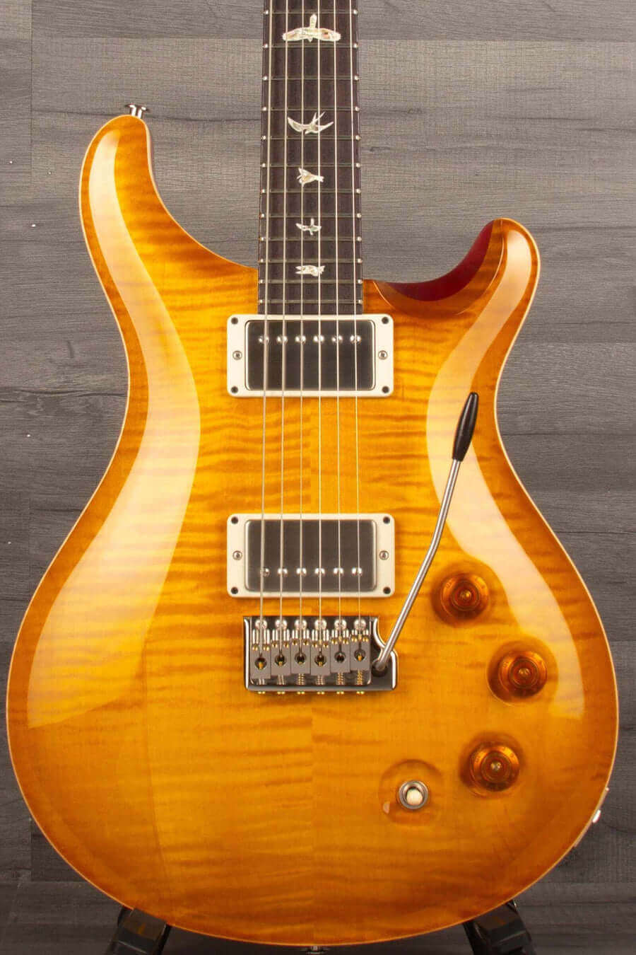 PRS DGT - McCarty Sunburst - Rosewood, Flame Maple, Bird Inlays s#0364741 - MusicStreet