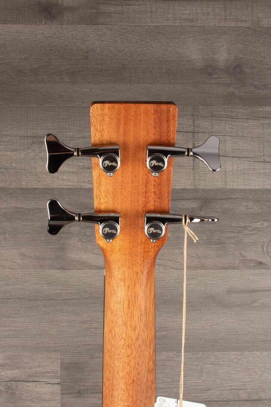 Martin DJR-10E Dreadnought Junior Short Scale Bass Guitar - Acoustic Burst