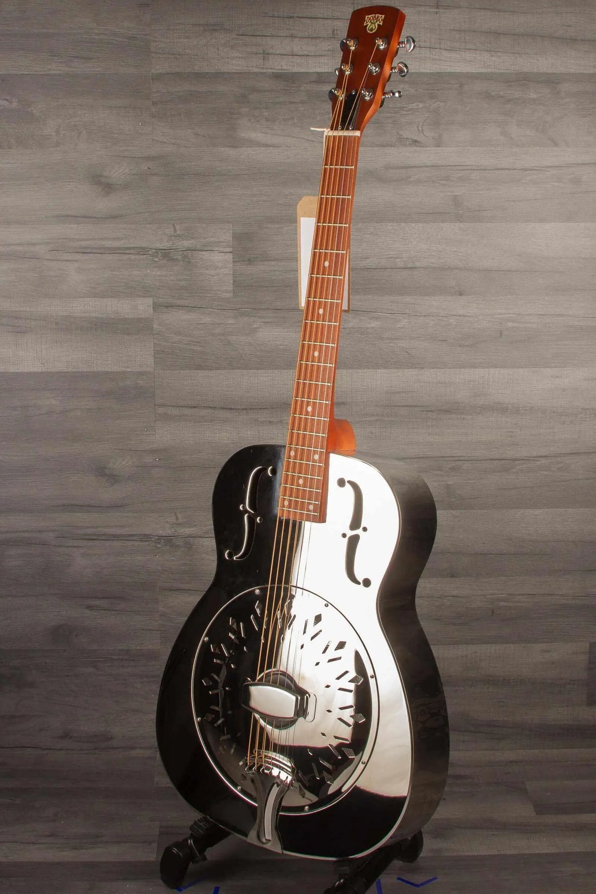 Epiphone Dobro Hound Dog M-14 Metal Body Resonator, Round Neck - MusicStreet