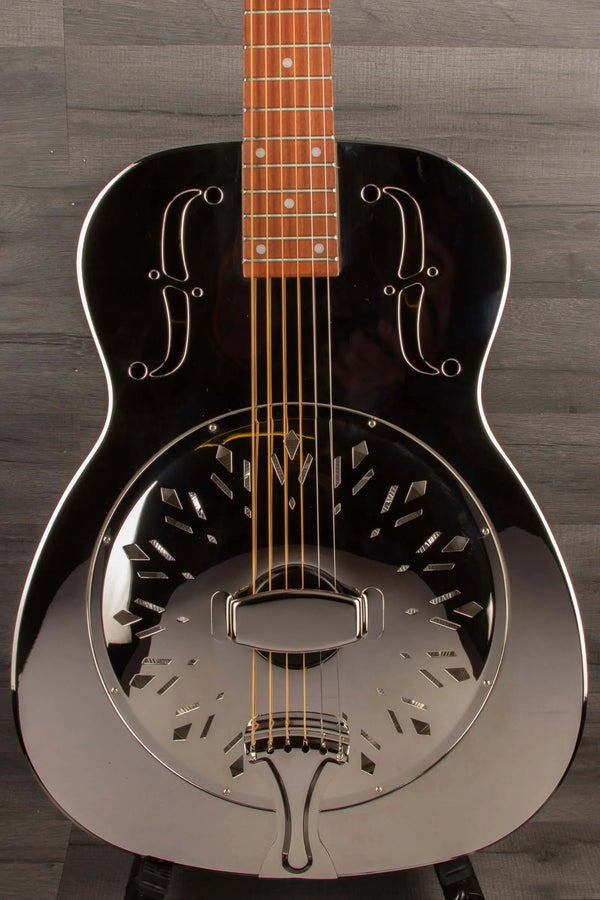 Epiphone Dobro Hound Dog M-14 Metal Body Resonator, Round Neck - MusicStreet