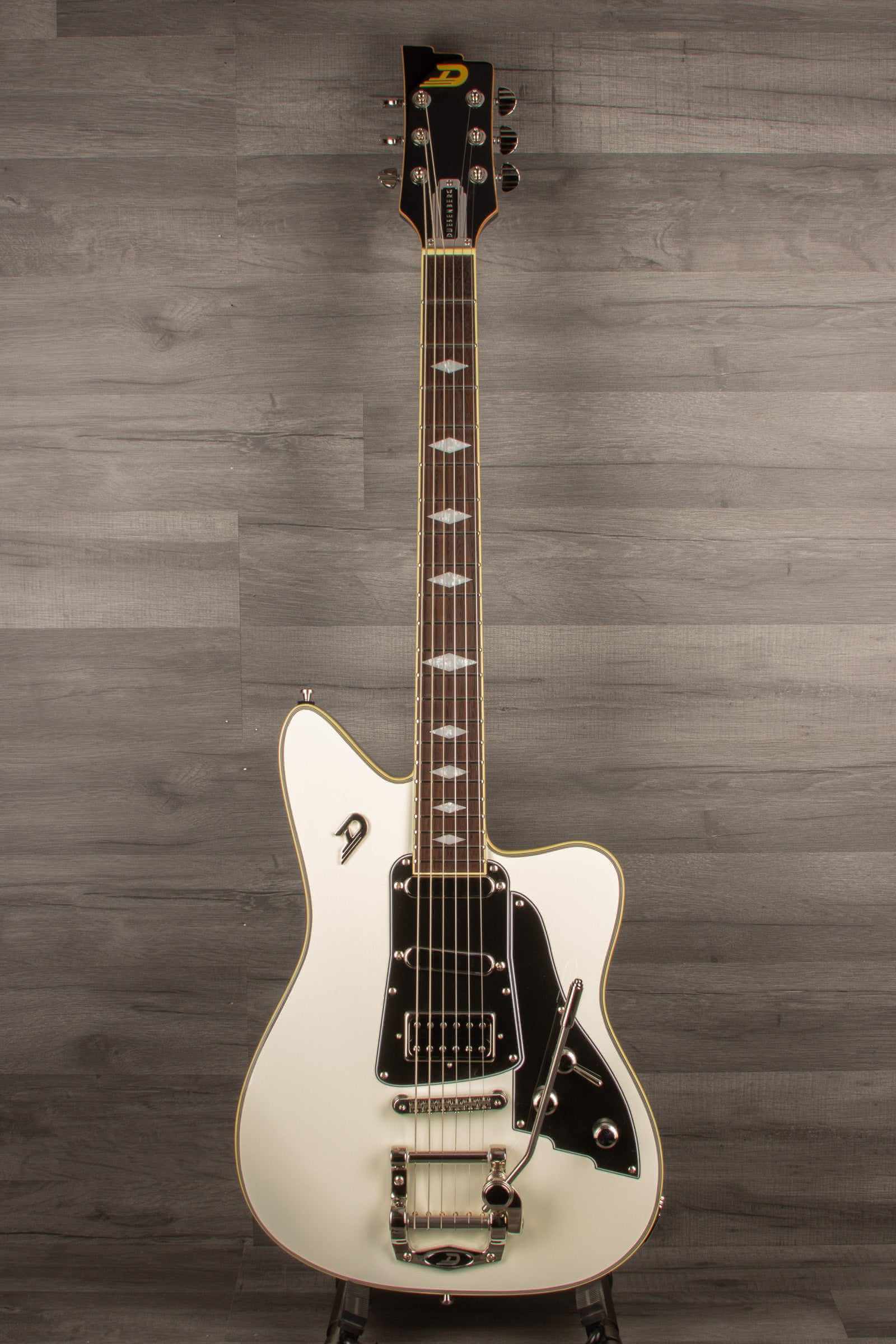 Duesenberg Paloma White Electric Guitar (Includes Hard Case)