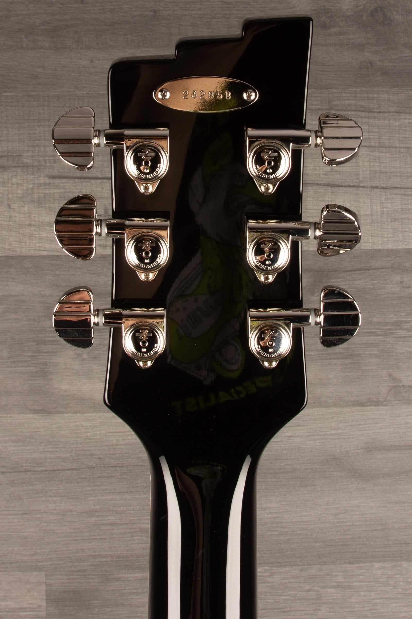 Duesenberg Double Cat Electric Guitar - Black