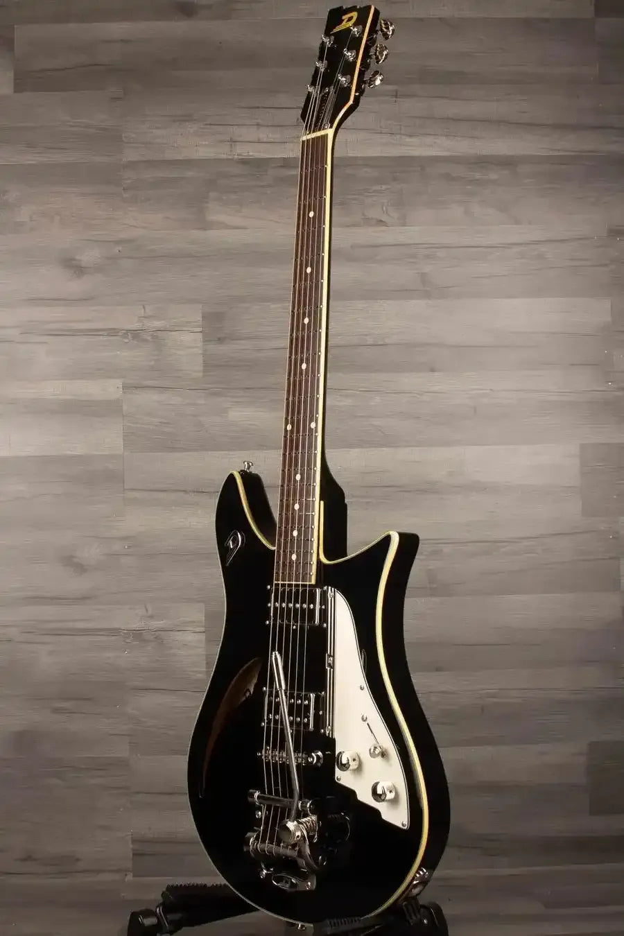Duesenberg Double Cat Electric Guitar - Black - MusicStreet