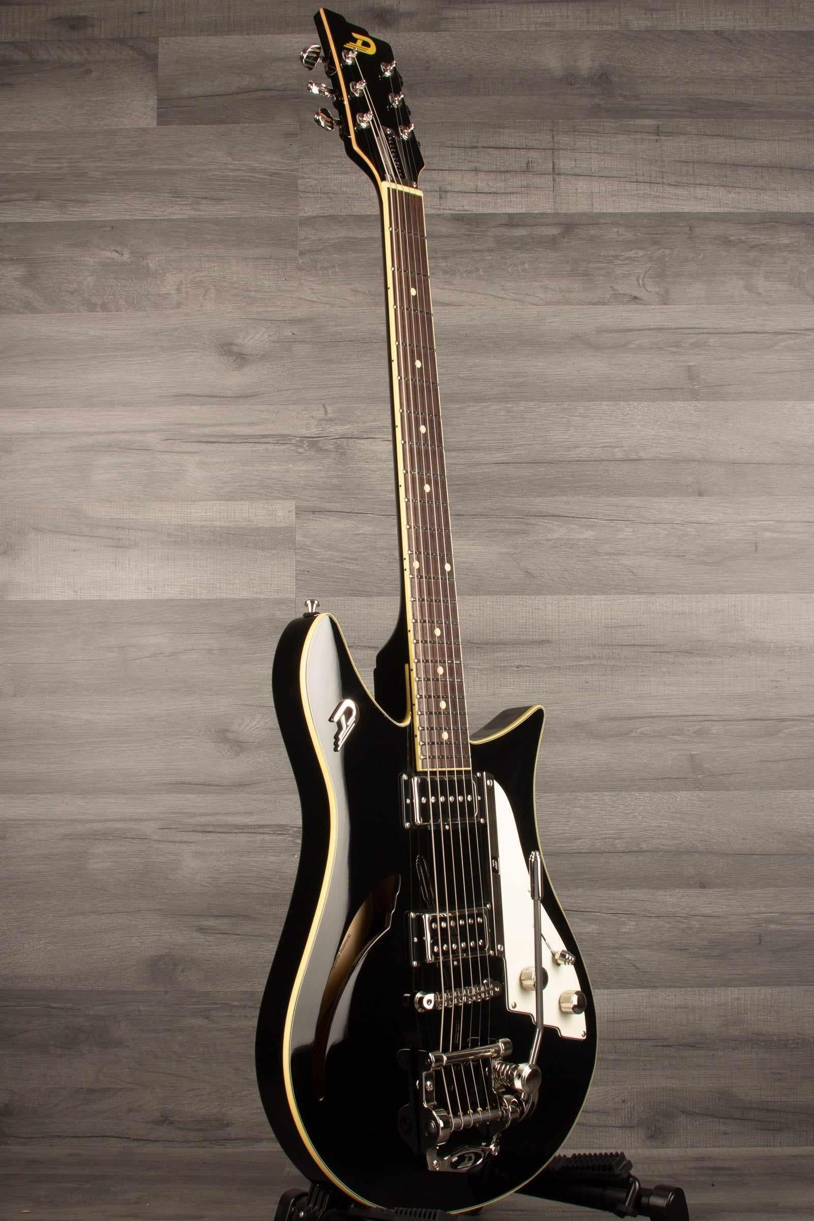 Duesenberg Double Cat Electric Guitar - Black