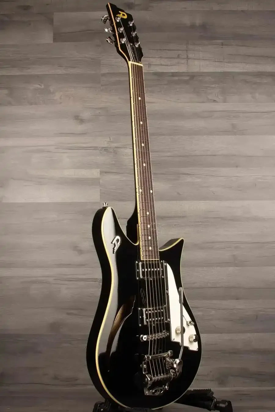 Duesenberg Double Cat Electric Guitar - Black - MusicStreet