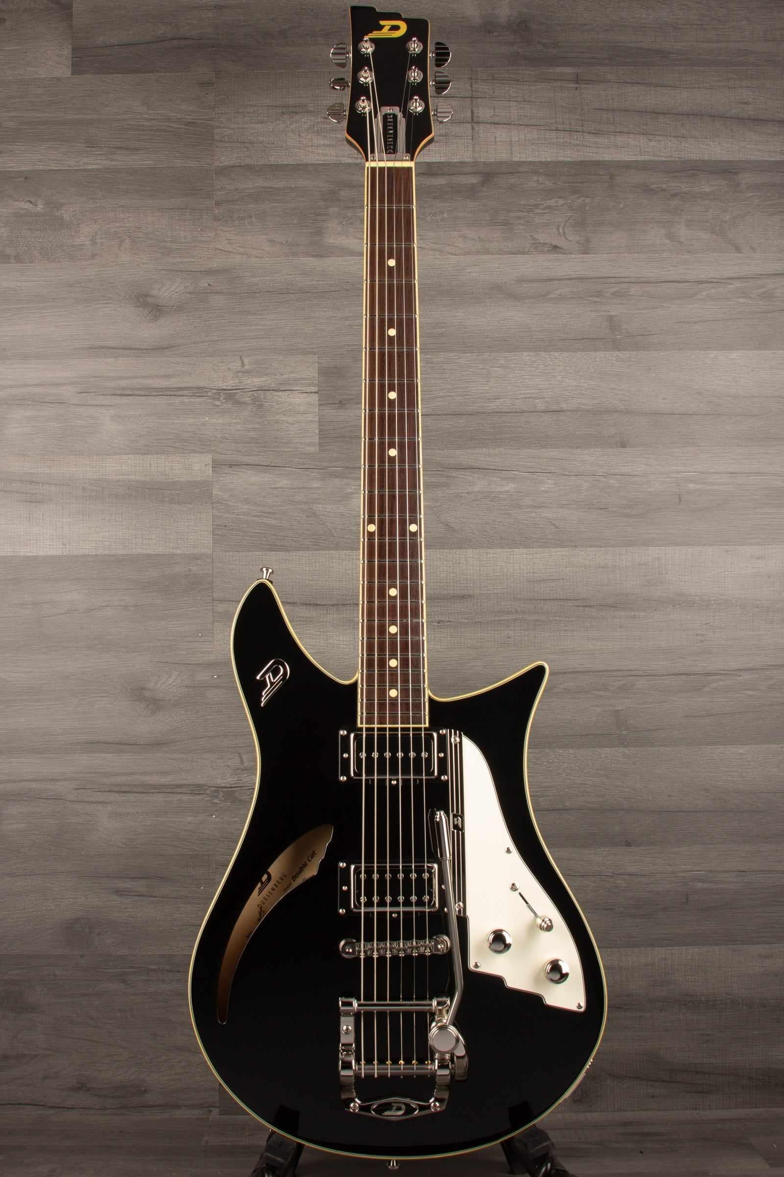 Duesenberg Double Cat Electric Guitar - Black