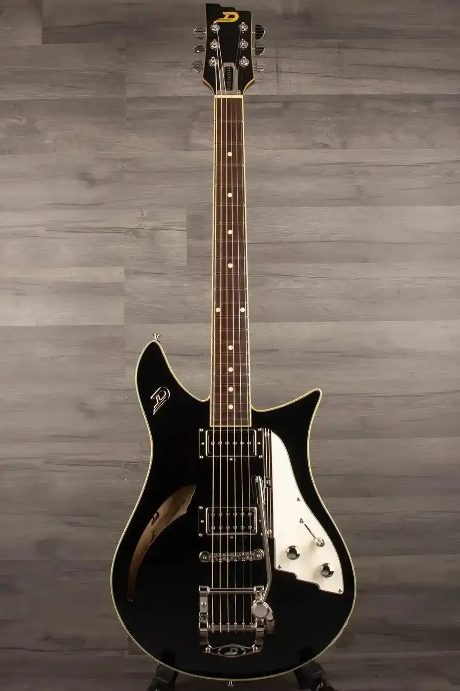 Duesenberg Double Cat Electric Guitar - Black - MusicStreet