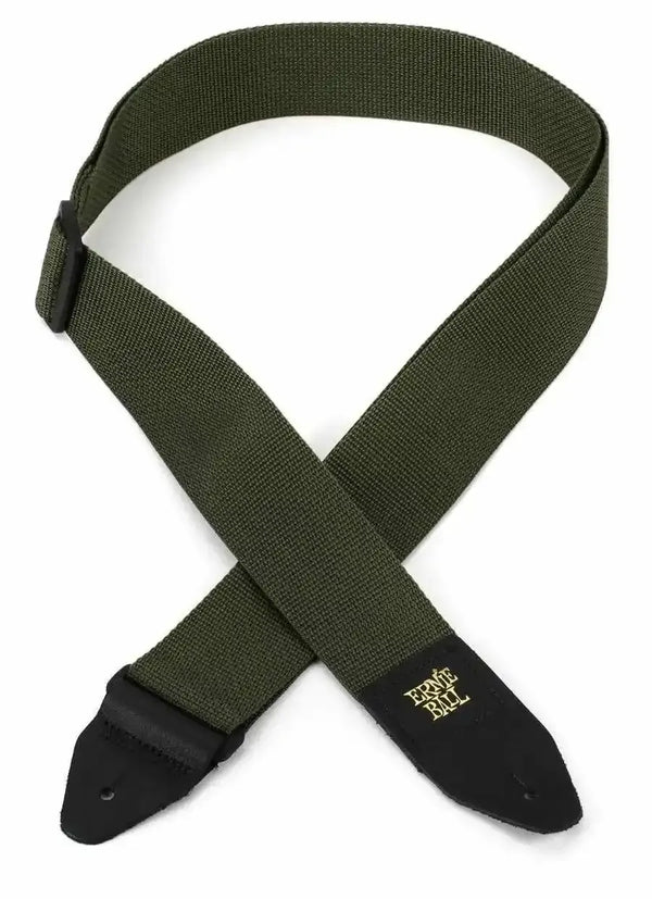 Ernie Ball Olive Nylon Guitar Strap