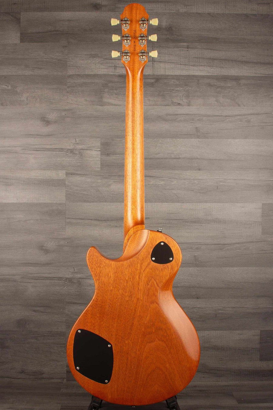 Patrick James Eggle Macon Carved Top Electric Guitar - Blackburst, Master Grade Quilt s#31117
