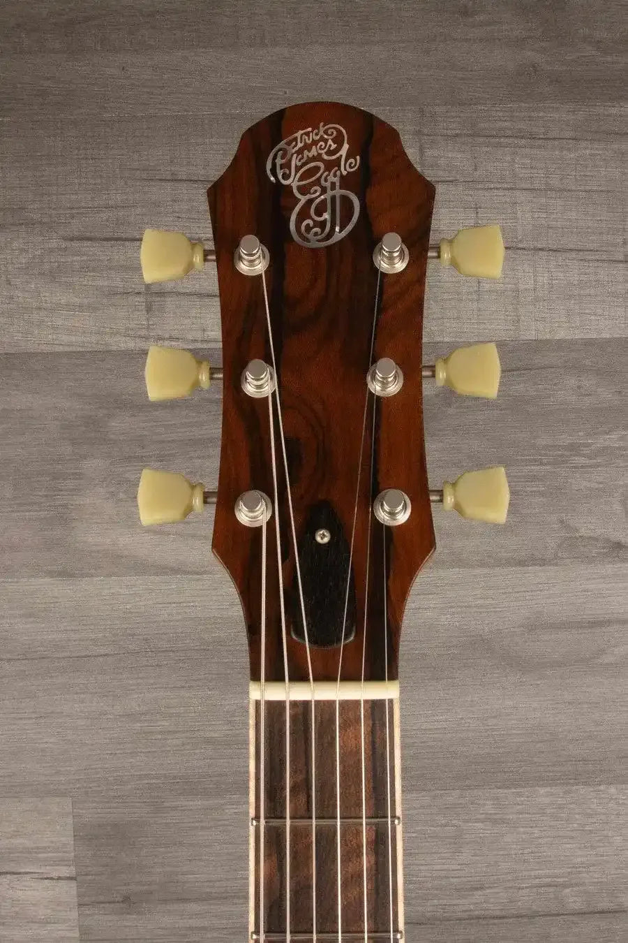 Patrick James Eggle Macon Carved Top Electric Guitar - Blackburst, Master Grade Quilt s#31117