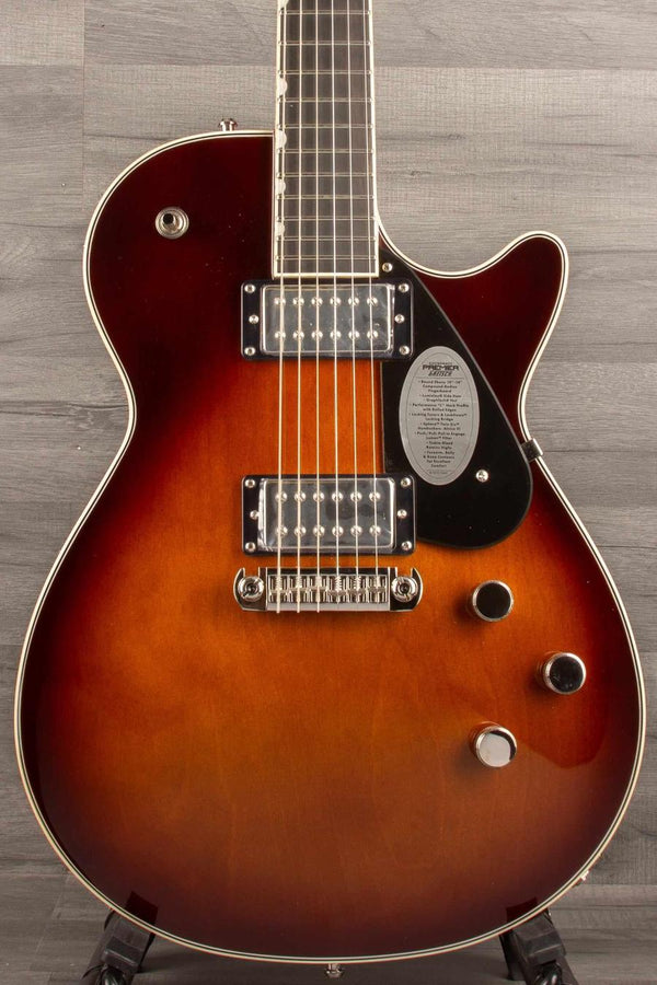 Gretsch Electromatic® Premier Jet™, Ebony Fingerboard, Robusto Burst - MusicStreet