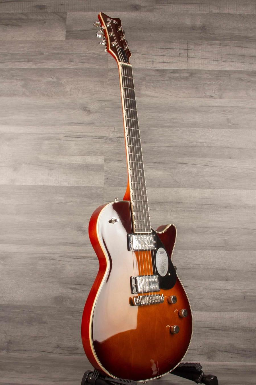 Gretsch Electromatic® Premier Jet™, Ebony Fingerboard, Robusto Burst - MusicStreet