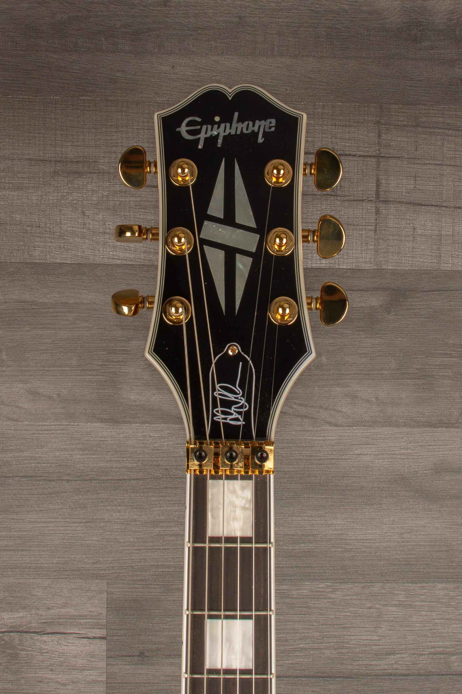 Epiphone Alex Lifeson Les Paul Custom Axcess Quilt Electric Guitar - Ruby (Incl. Hard Case)