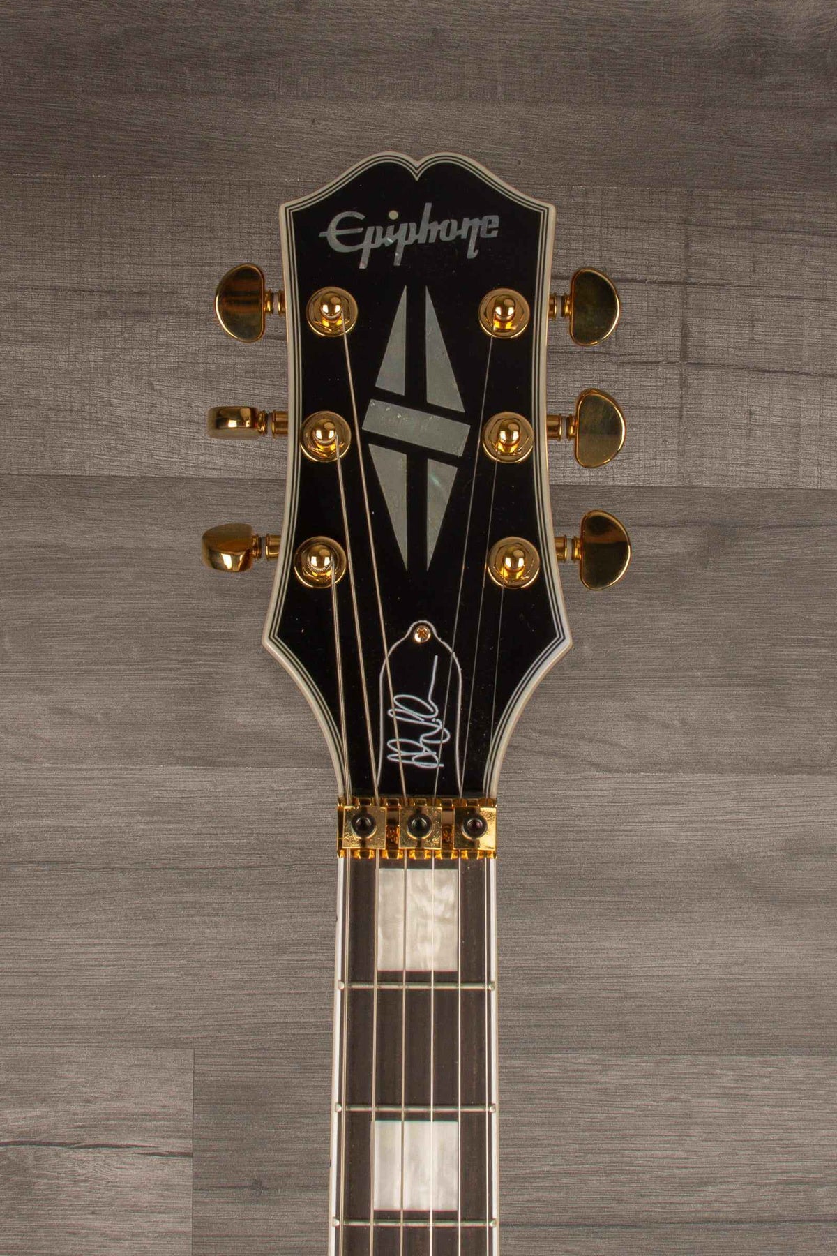 Epiphone Alex Lifeson Les Paul Custom Axcess Quilt Electric Guitar - Ruby (Incl. Hard Case)