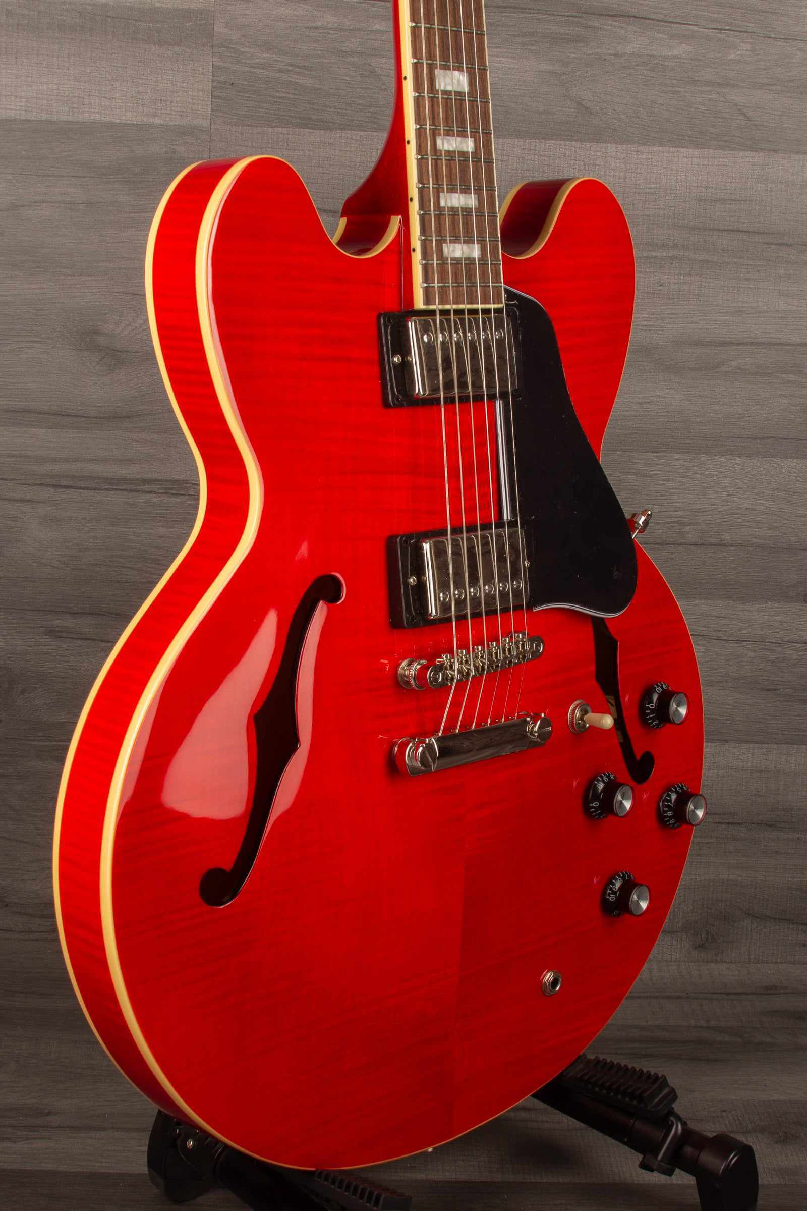 Epiphone Marty Schwartz ES335 Electric Guitar - Cherry (Includes Hard Case)