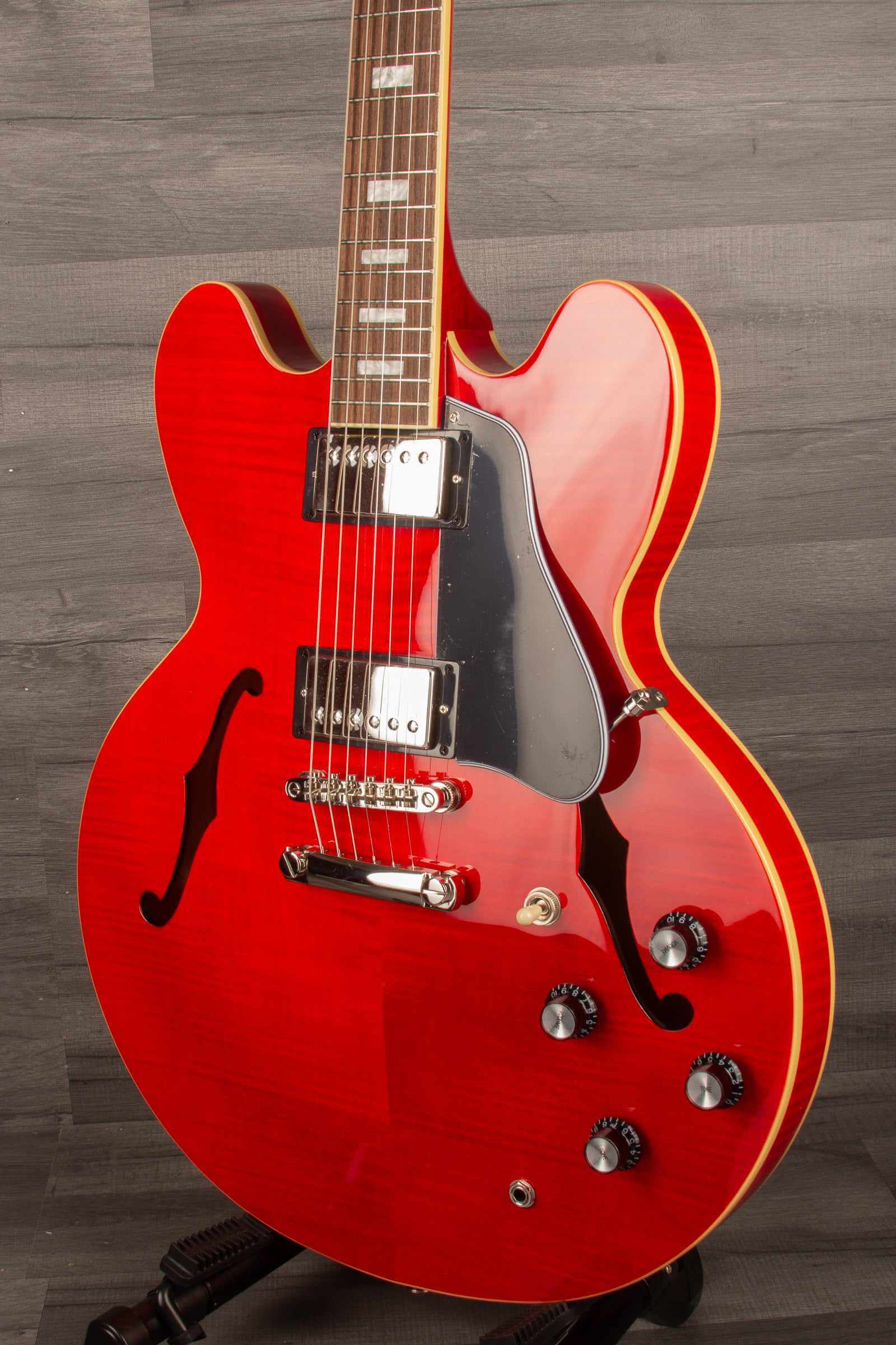 Epiphone Marty Schwartz ES335 Electric Guitar - Cherry (Includes Hard Case)