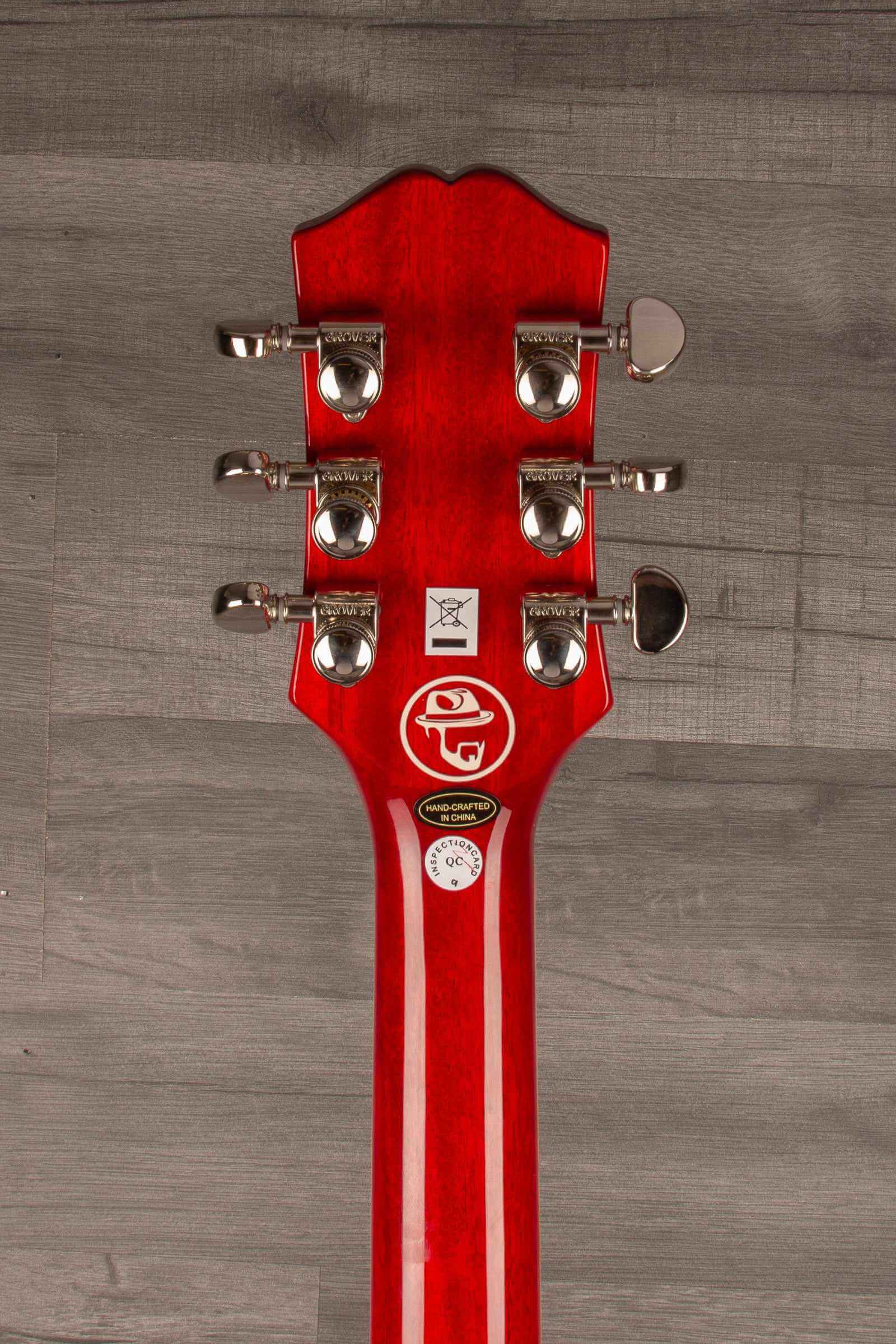 Epiphone Marty Schwartz ES335 Electric Guitar - Cherry (Includes Hard Case)