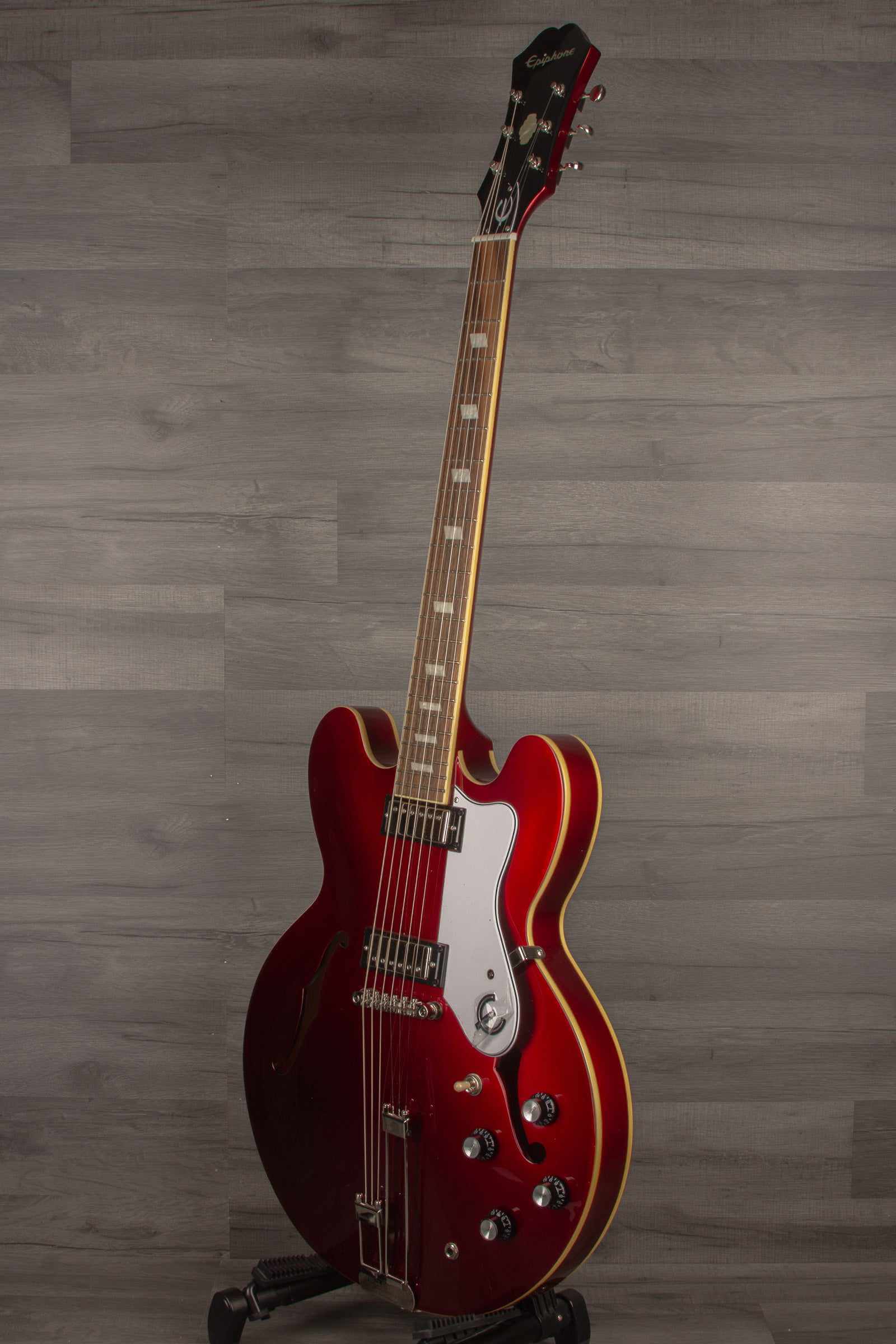 Epiphone Riviera Frequensator Electric Guitar - Sparkling Burgundy