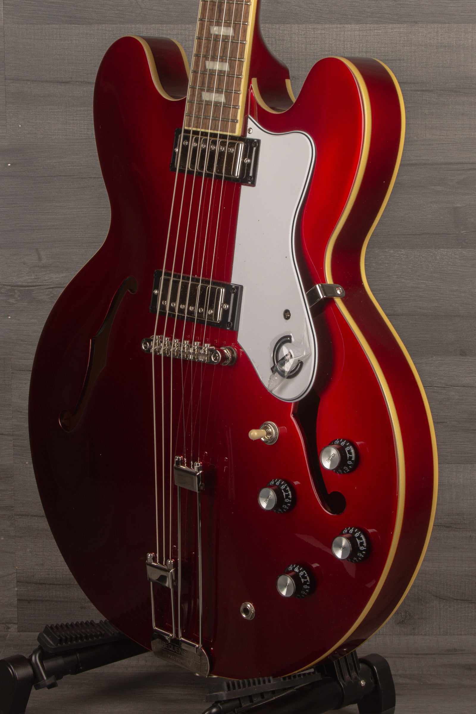 Epiphone Riviera Frequensator Electric Guitar - Sparkling Burgundy