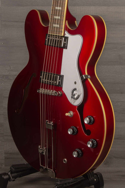 Epiphone Riviera Frequensator Electric Guitar - Sparkling Burgundy