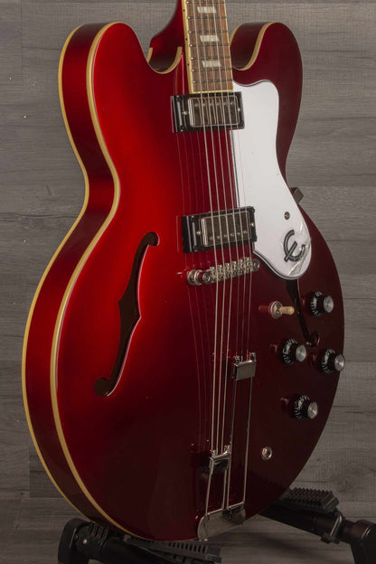 Epiphone Riviera Frequensator Electric Guitar - Sparkling Burgundy