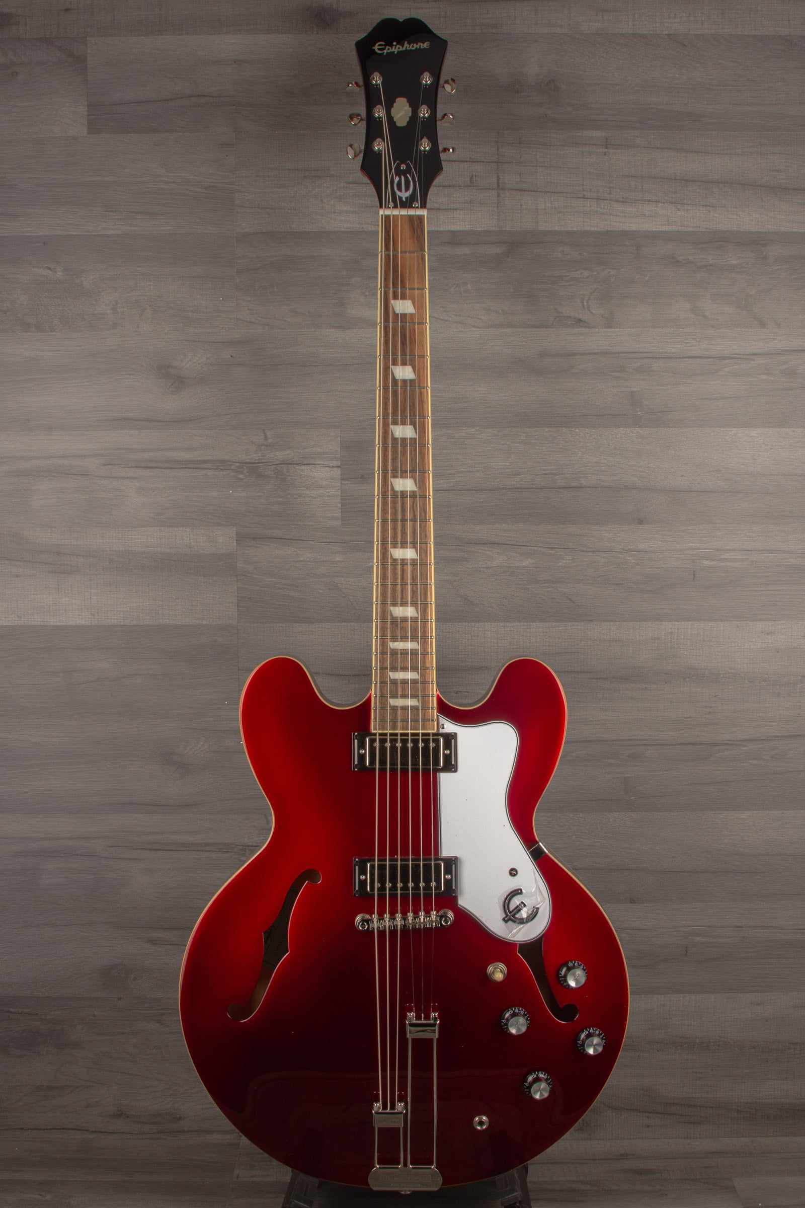 Epiphone Riviera Frequensator Electric Guitar - Sparkling Burgundy