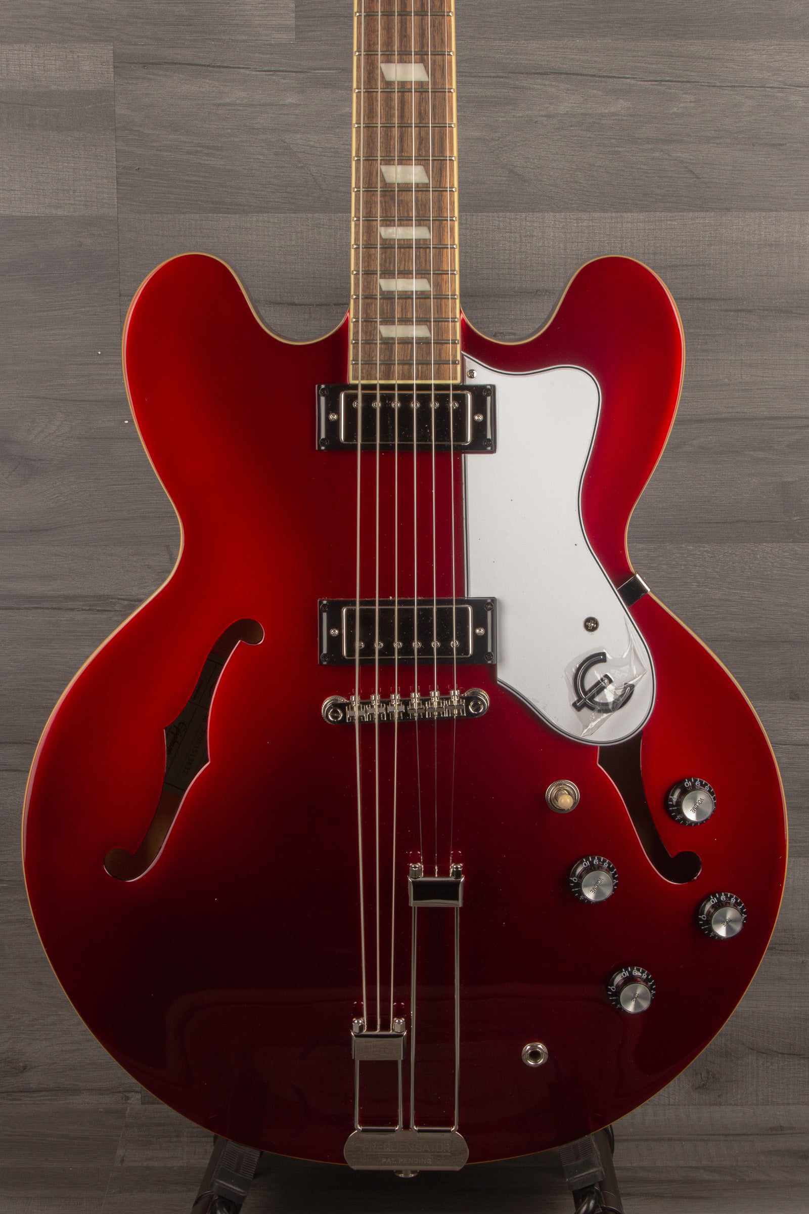 Epiphone Riviera Frequensator Electric Guitar - Sparkling Burgundy