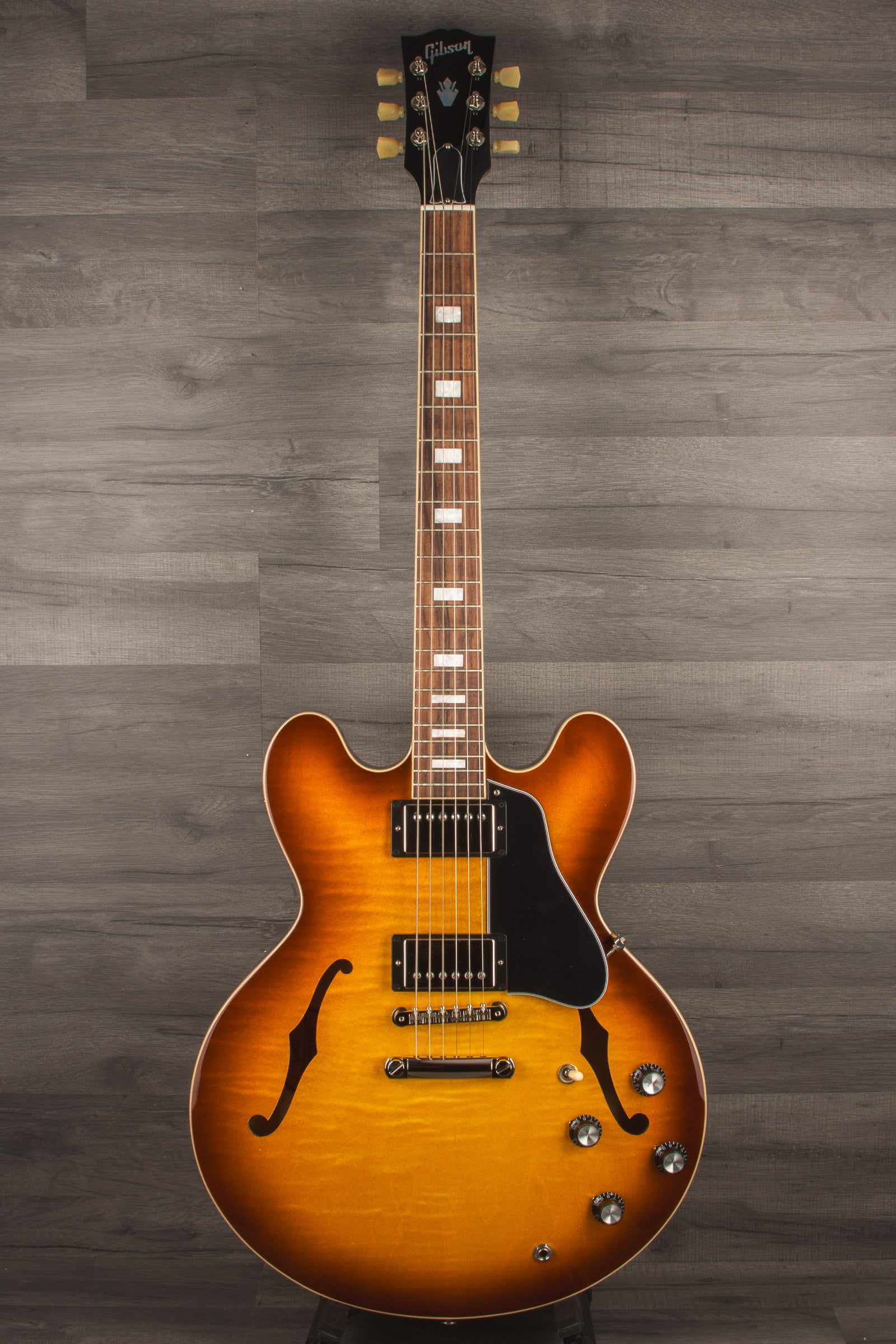 Gibson ES-335 Figured Top Electric Guitar - Iced Tea s#217230369