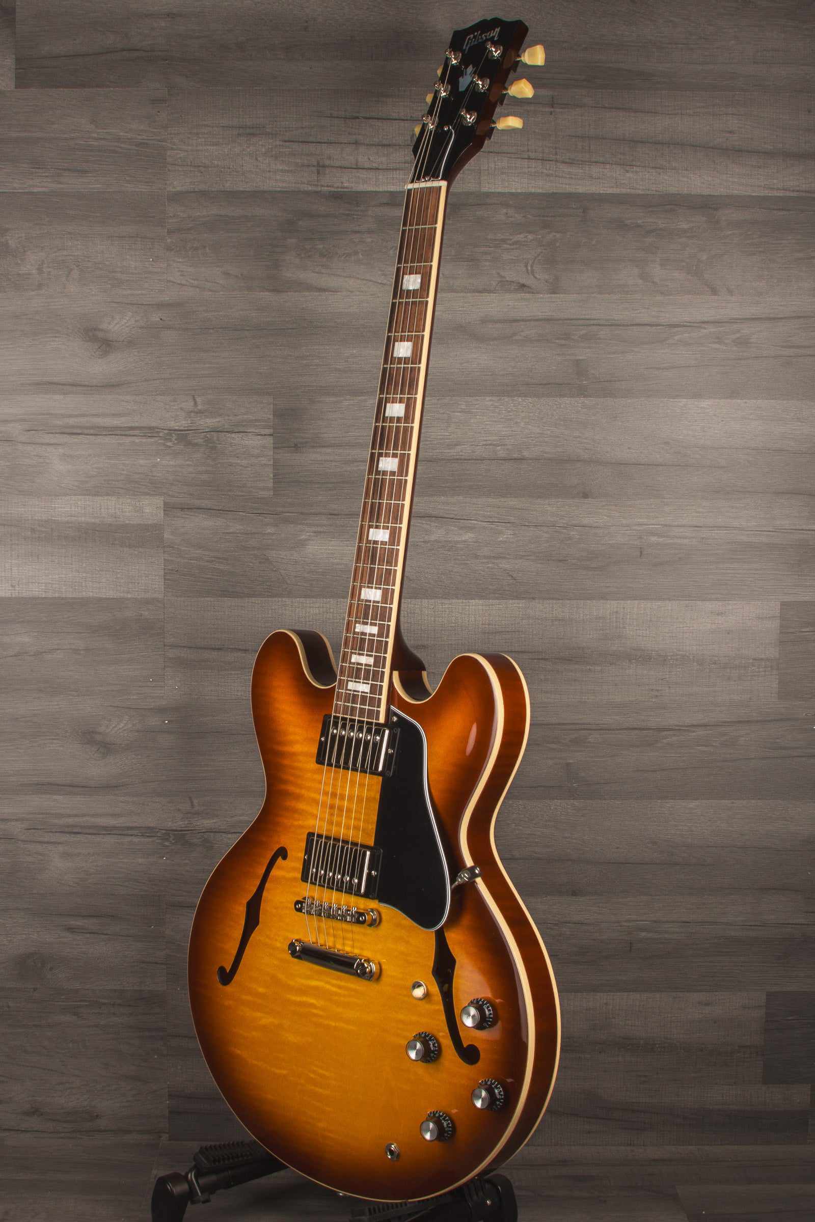 Gibson ES-335 Figured Top Electric Guitar - Iced Tea s#217230369