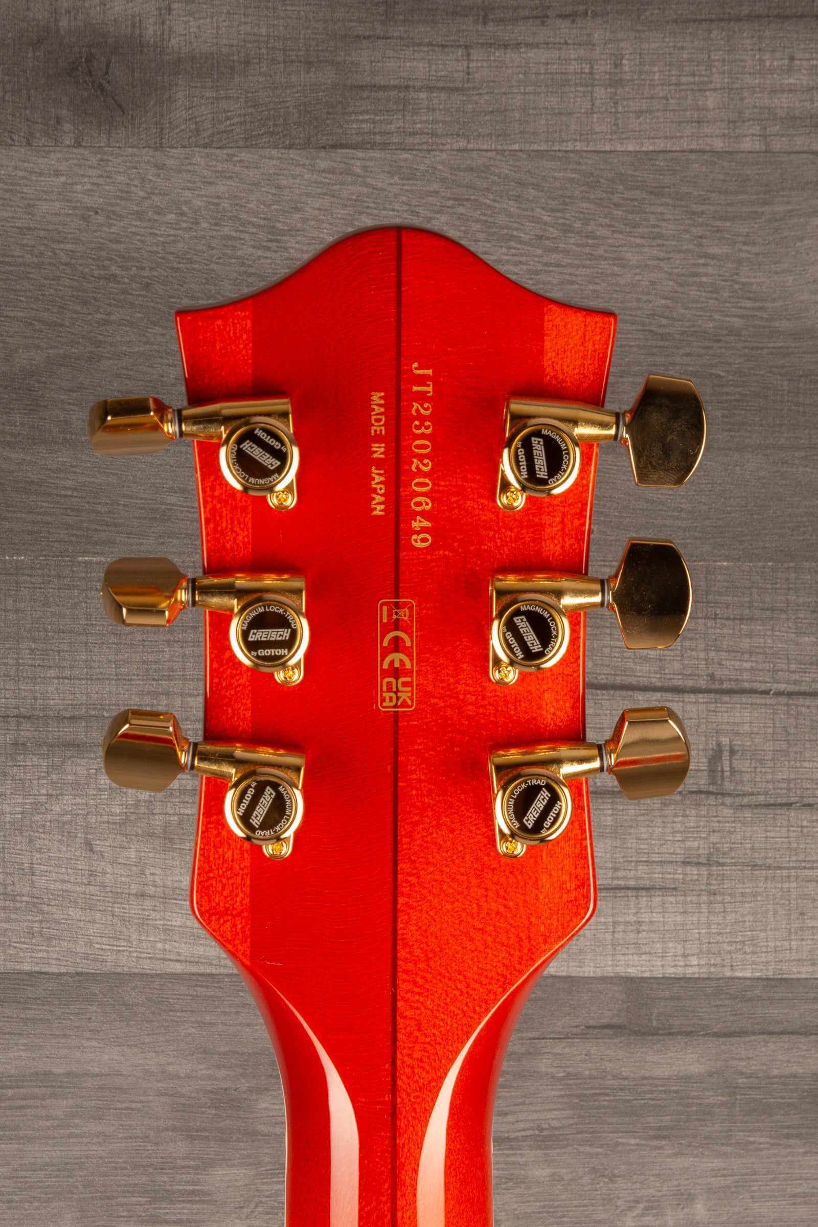 Gretsch G6120TG-PE Pro Player Edition Nashville Electric Guitar - Orange Stain