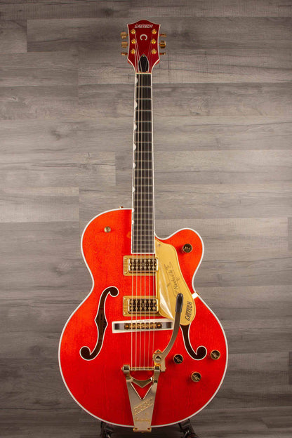 Gretsch G6120TG-PE Pro Player Edition Nashville Electric Guitar - Orange Stain