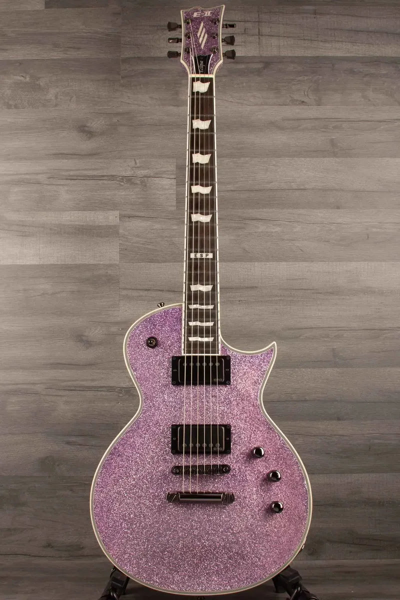 USED - Esp Eclipse Ii DB (Made In Japan) Purple sparkle