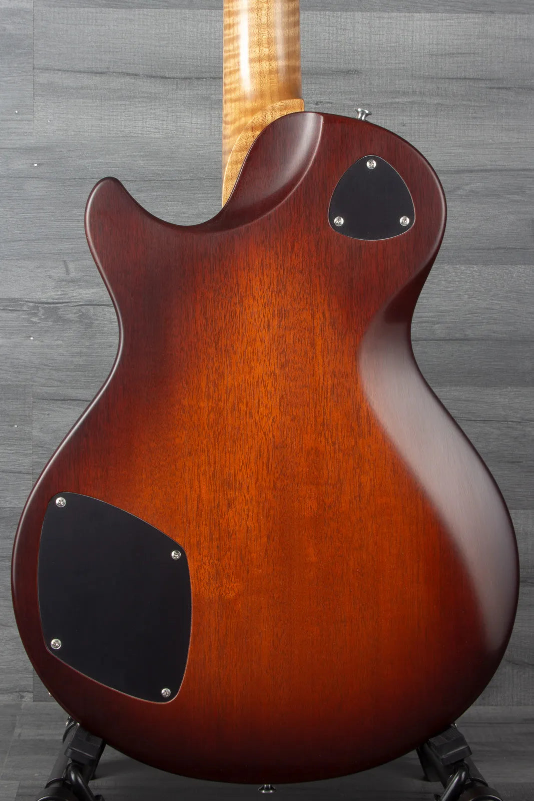 Patrick James Eggle Macon Carved Top SC Electric Guitar (#31116) - Roasted Maple Neck, P90 Pickups