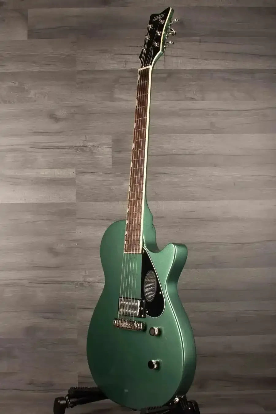 Gretsch Electromatic® Jet™, Club 1  pickup steel Olive green - MusicStreet