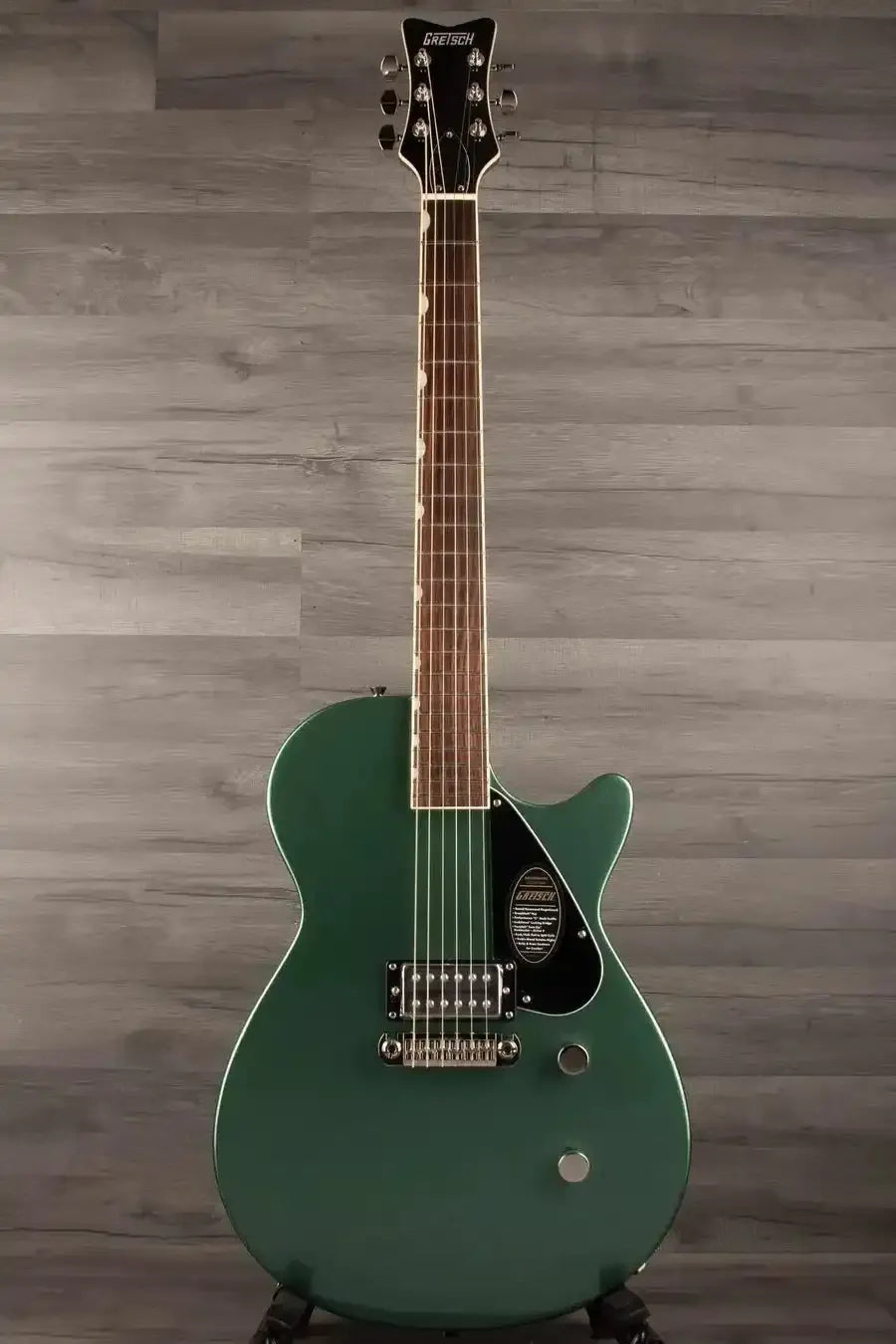 Gretsch Electromatic® Jet™, Club 1  pickup steel Olive green - MusicStreet