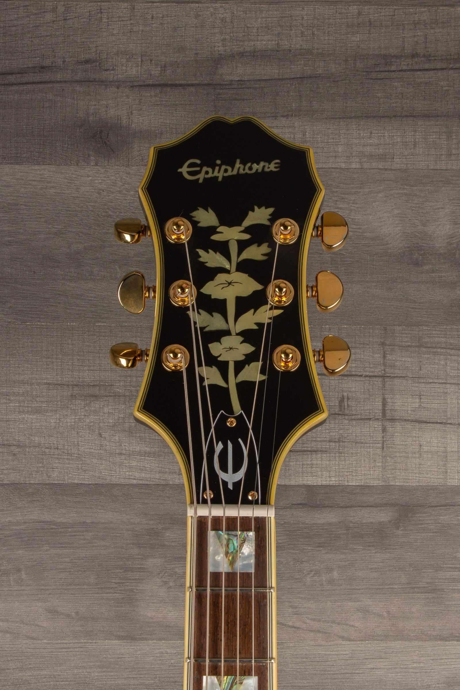 Epiphone Broadway Electric Guitar - Vintage Sunburst, Includes Premium Gig Bag