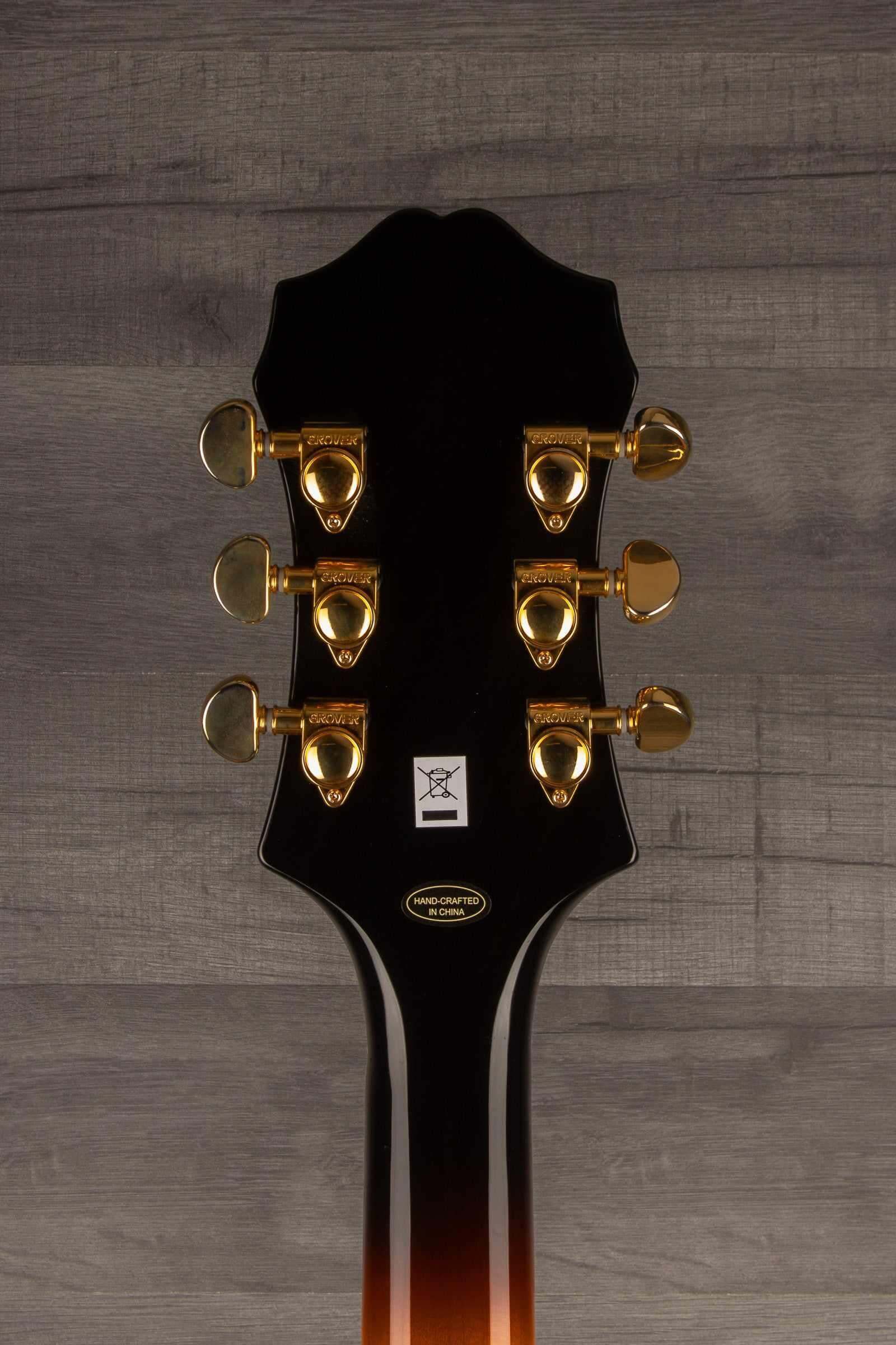 Epiphone Broadway Electric Guitar - Vintage Sunburst, Includes Premium Gig Bag