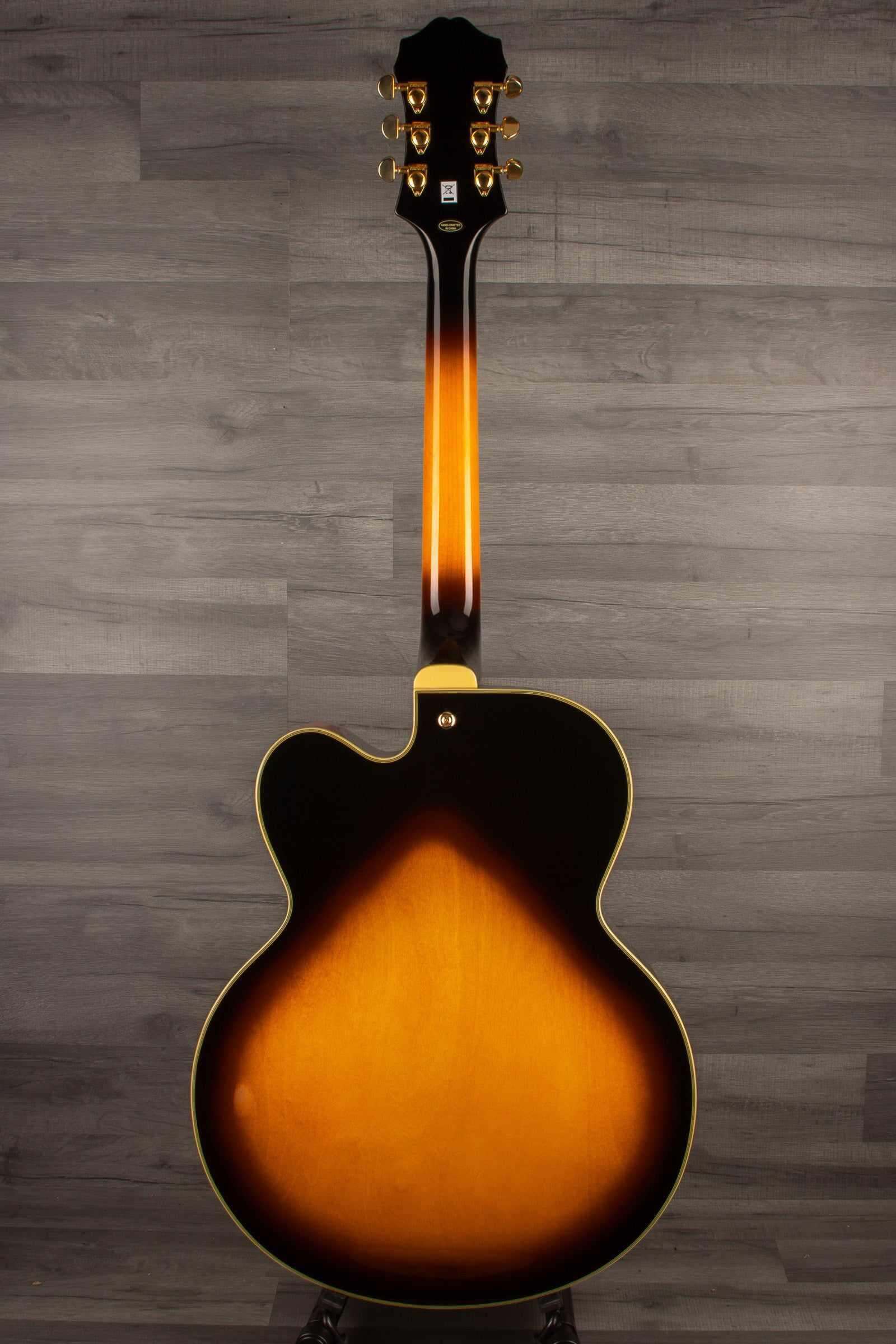 Epiphone Broadway Electric Guitar - Vintage Sunburst, Includes Premium Gig Bag