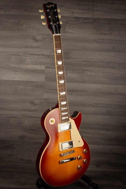 Epiphone 1959 Les Paul Standard Reissue, Deep Cherry Sunburst - inc hard case